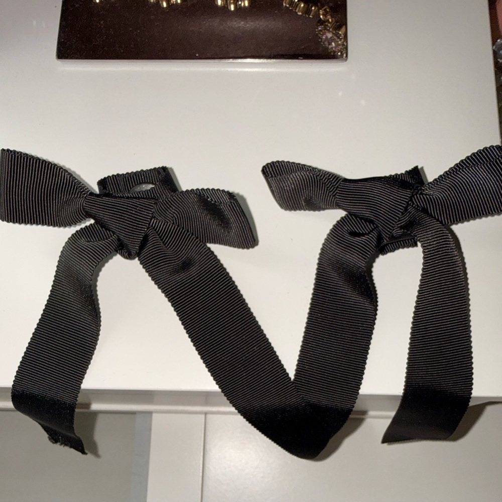 Coach / Coachtopia Black Bow Bag Accessories